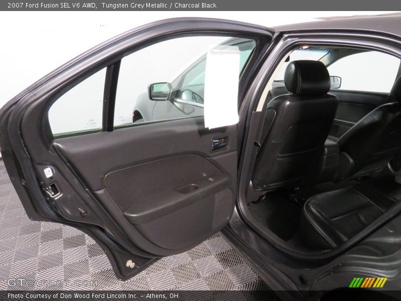 Tungsten Grey Metallic / Charcoal Black 2007 Ford Fusion SEL V6 AWD