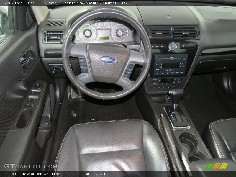 Tungsten Grey Metallic / Charcoal Black 2007 Ford Fusion SEL V6 AWD