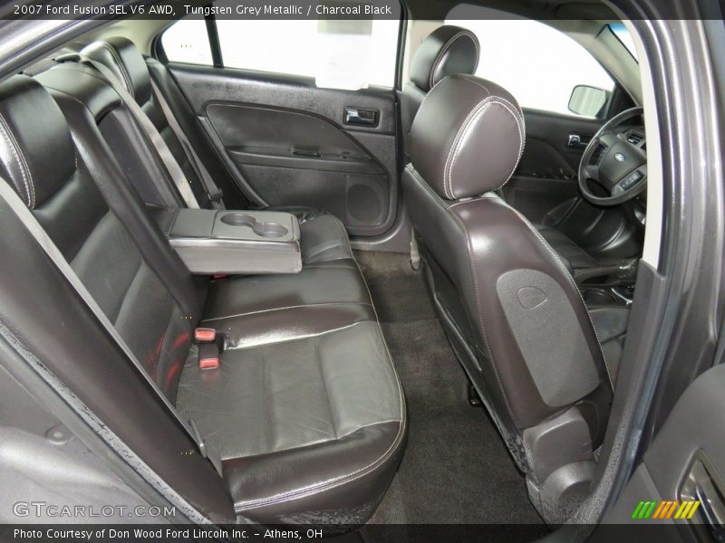 Tungsten Grey Metallic / Charcoal Black 2007 Ford Fusion SEL V6 AWD
