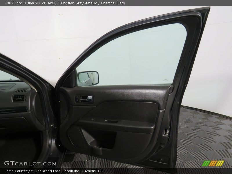 Tungsten Grey Metallic / Charcoal Black 2007 Ford Fusion SEL V6 AWD