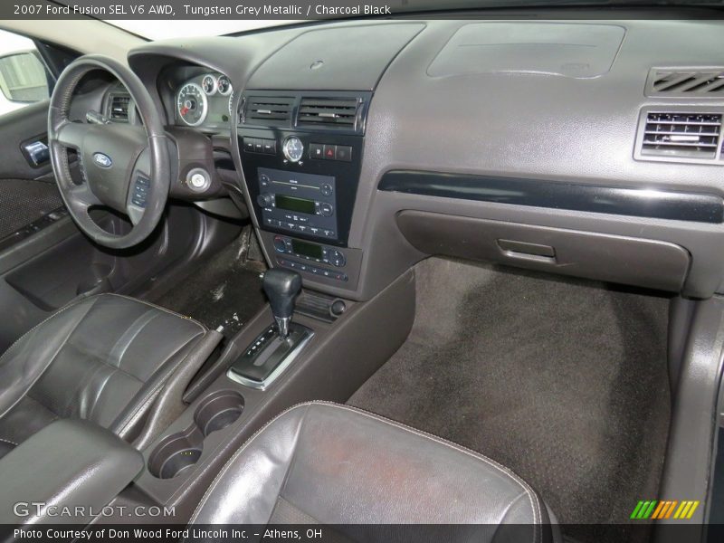 Tungsten Grey Metallic / Charcoal Black 2007 Ford Fusion SEL V6 AWD
