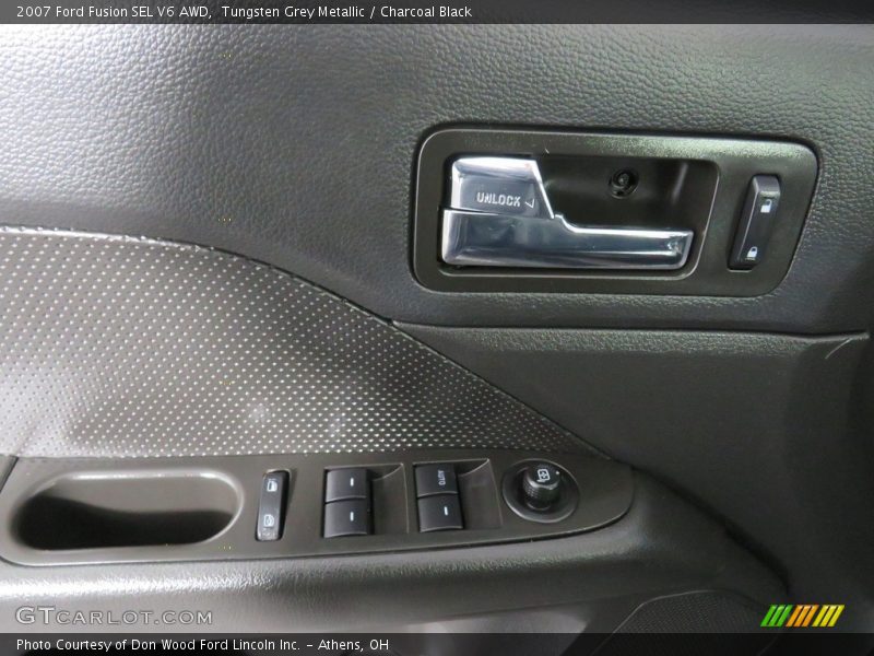 Tungsten Grey Metallic / Charcoal Black 2007 Ford Fusion SEL V6 AWD
