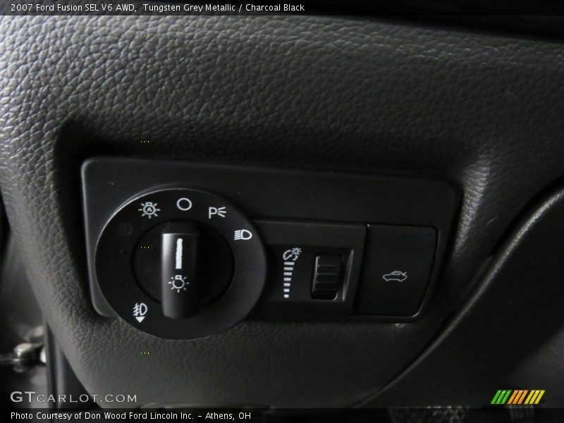 Tungsten Grey Metallic / Charcoal Black 2007 Ford Fusion SEL V6 AWD