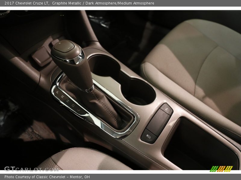 Graphite Metallic / Dark Atmosphere/Medium Atmosphere 2017 Chevrolet Cruze LT