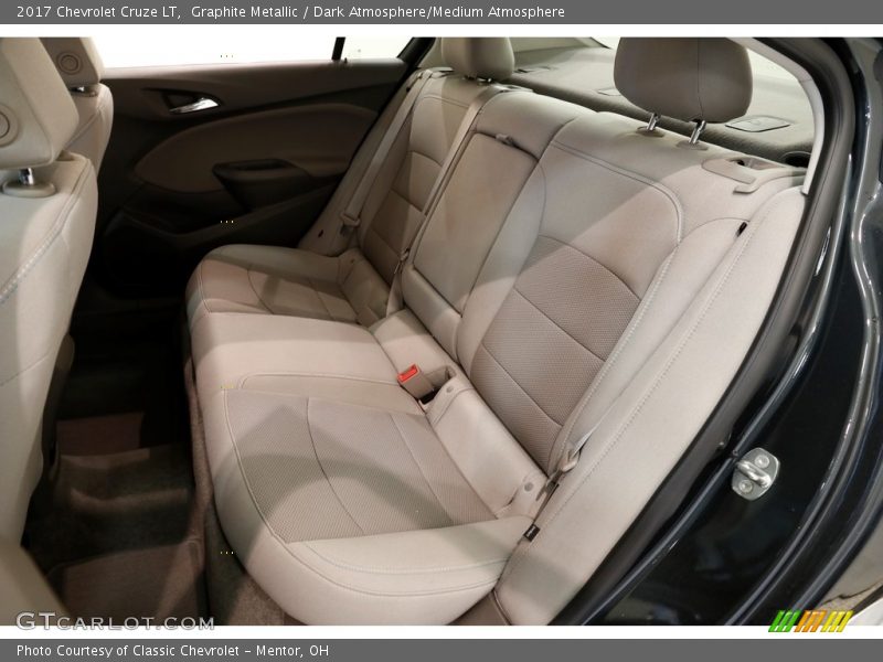 Graphite Metallic / Dark Atmosphere/Medium Atmosphere 2017 Chevrolet Cruze LT