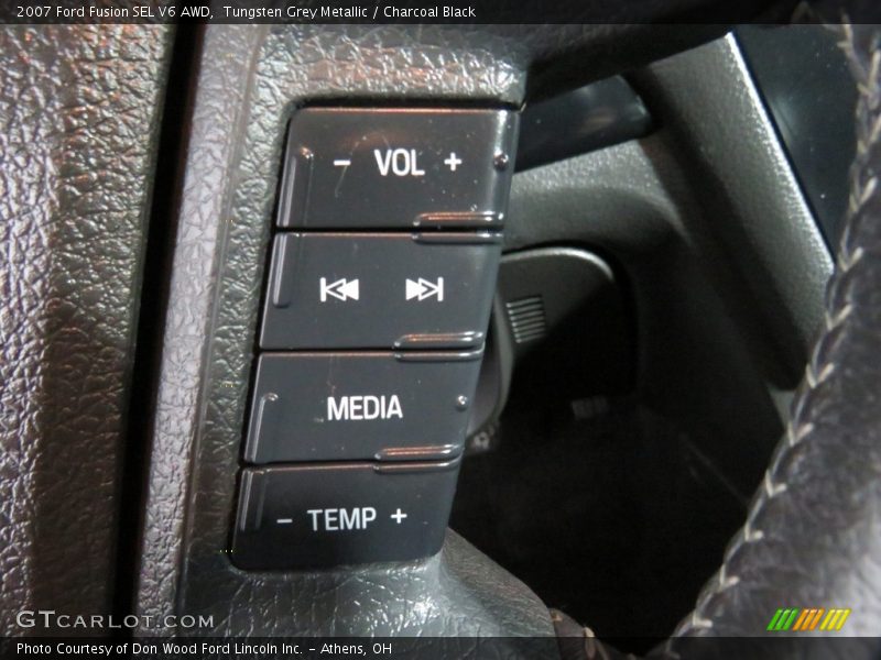 Tungsten Grey Metallic / Charcoal Black 2007 Ford Fusion SEL V6 AWD