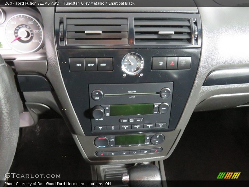 Tungsten Grey Metallic / Charcoal Black 2007 Ford Fusion SEL V6 AWD