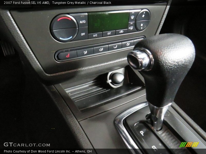 Tungsten Grey Metallic / Charcoal Black 2007 Ford Fusion SEL V6 AWD