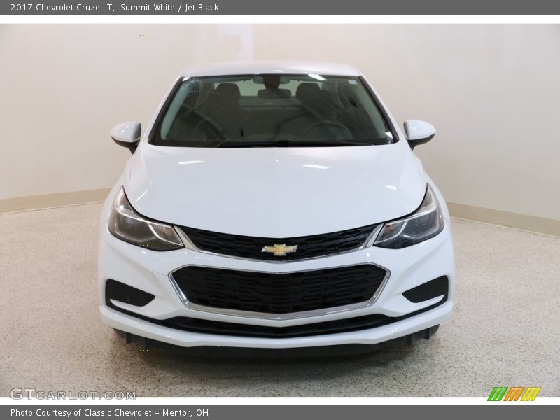 Summit White / Jet Black 2017 Chevrolet Cruze LT