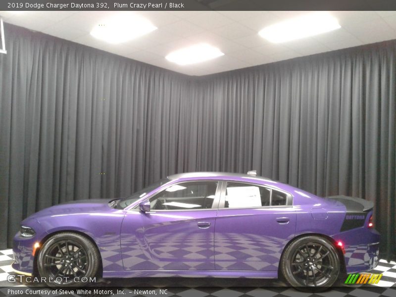 Plum Crazy Pearl / Black 2019 Dodge Charger Daytona 392