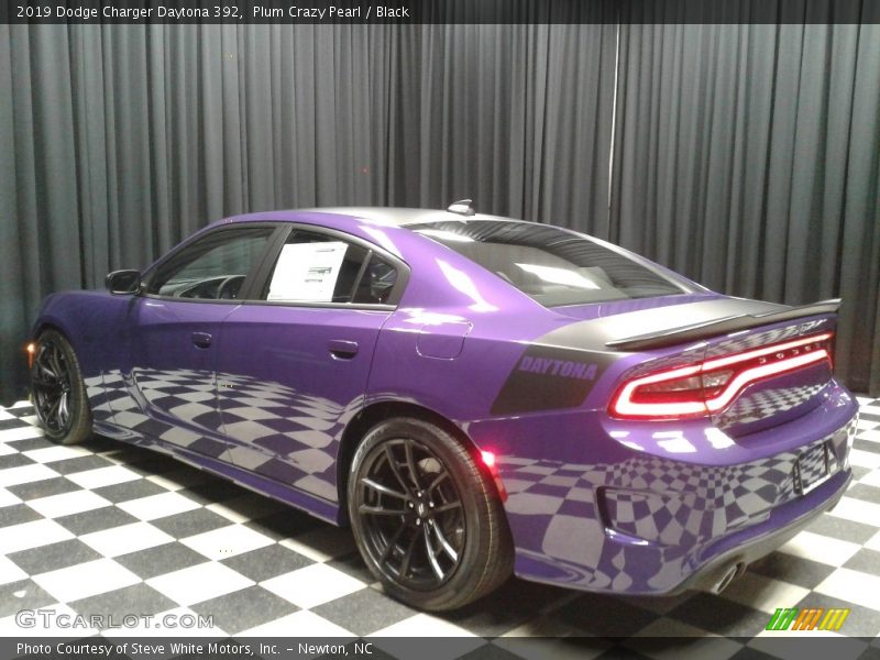 Plum Crazy Pearl / Black 2019 Dodge Charger Daytona 392