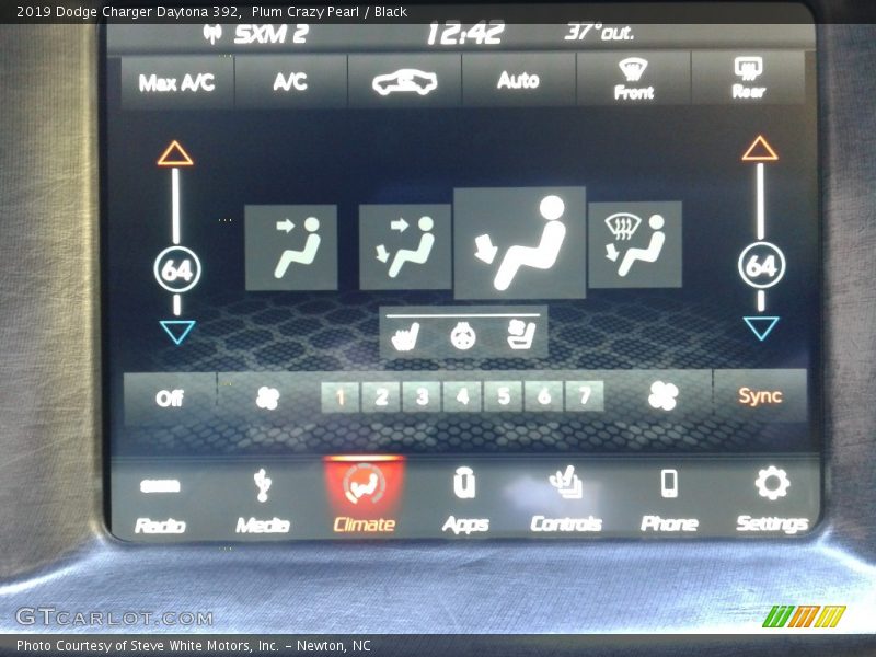 Plum Crazy Pearl / Black 2019 Dodge Charger Daytona 392