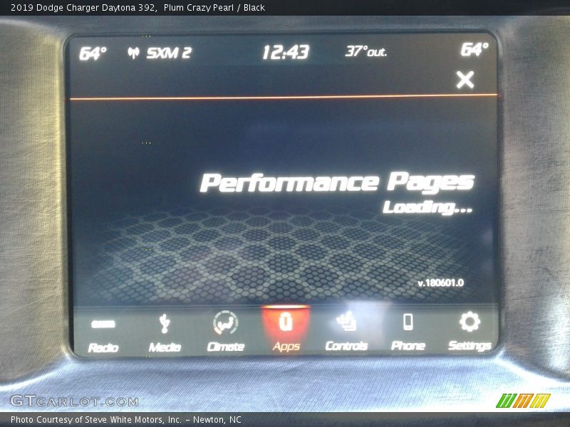 Plum Crazy Pearl / Black 2019 Dodge Charger Daytona 392
