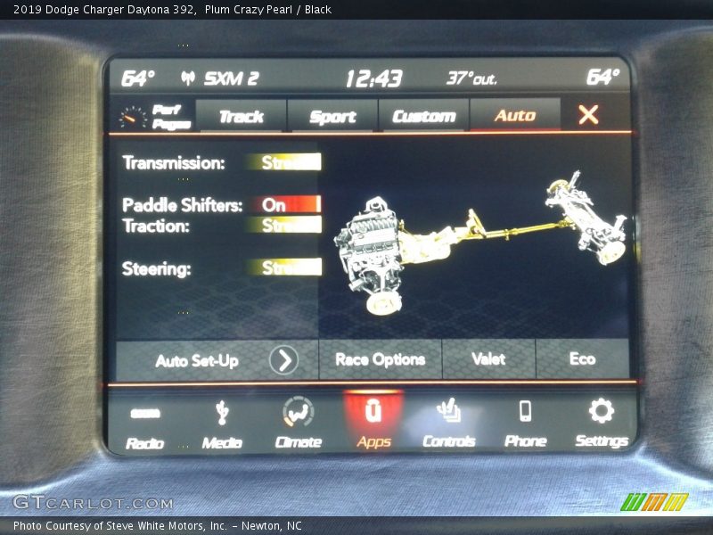 Plum Crazy Pearl / Black 2019 Dodge Charger Daytona 392