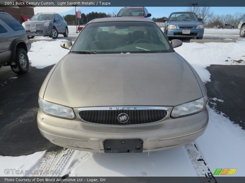 Light Sandrift Metallic / Taupe 2001 Buick Century Custom