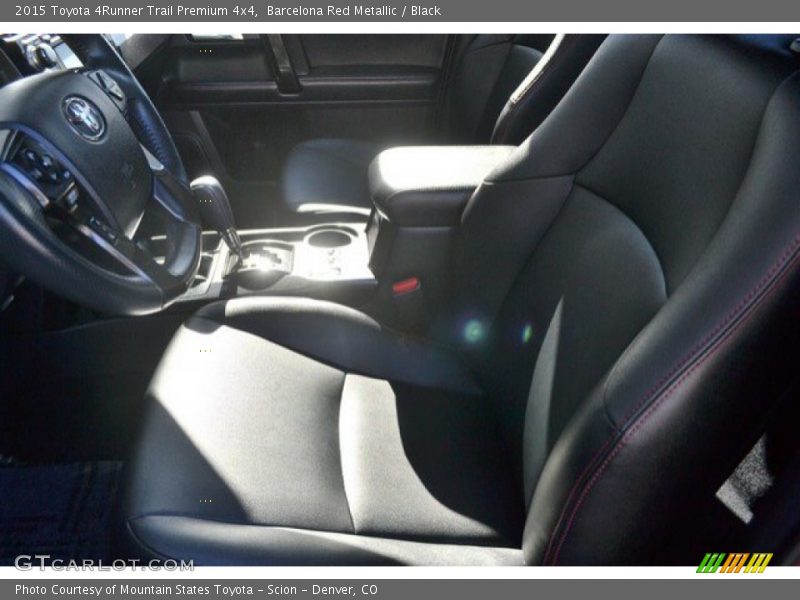Barcelona Red Metallic / Black 2015 Toyota 4Runner Trail Premium 4x4