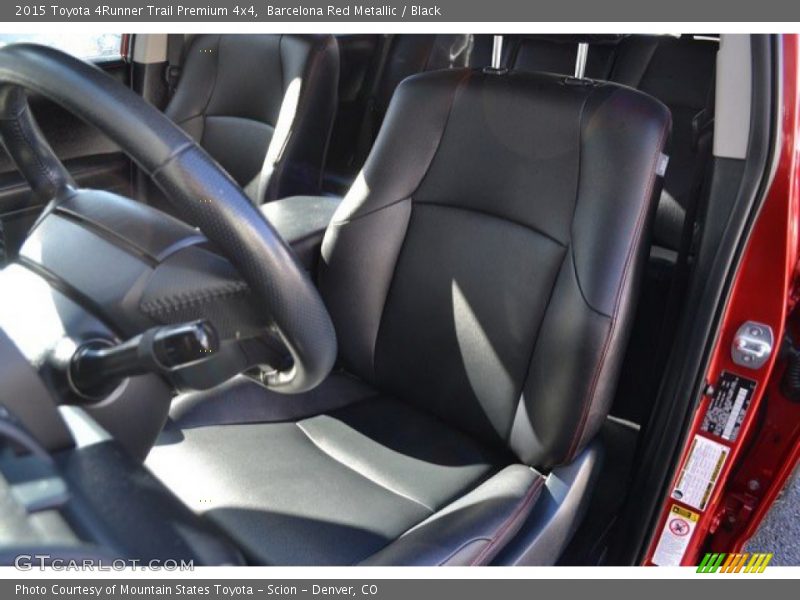 Barcelona Red Metallic / Black 2015 Toyota 4Runner Trail Premium 4x4