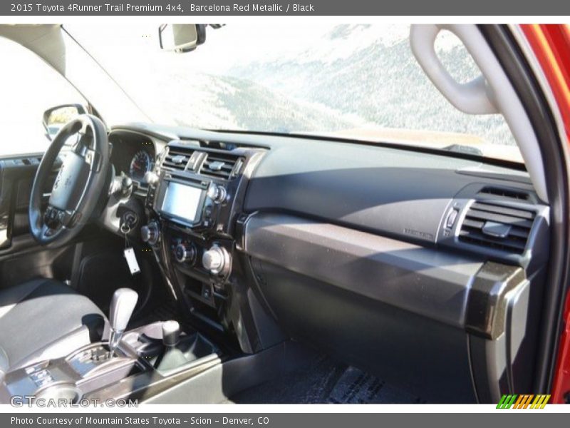 Barcelona Red Metallic / Black 2015 Toyota 4Runner Trail Premium 4x4