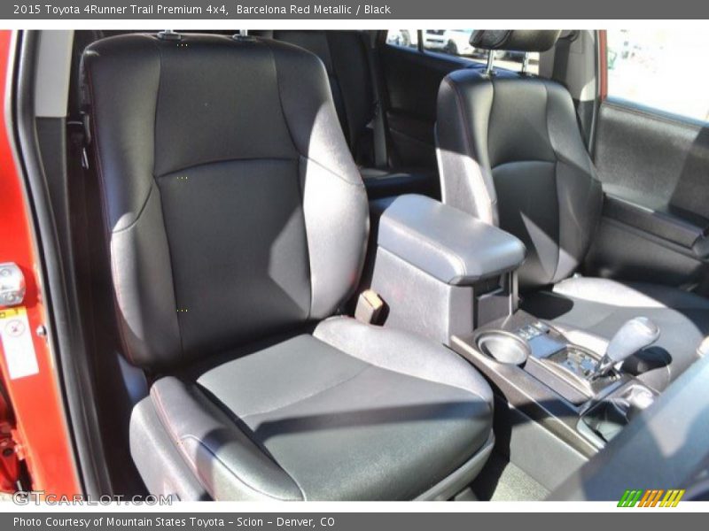 Barcelona Red Metallic / Black 2015 Toyota 4Runner Trail Premium 4x4