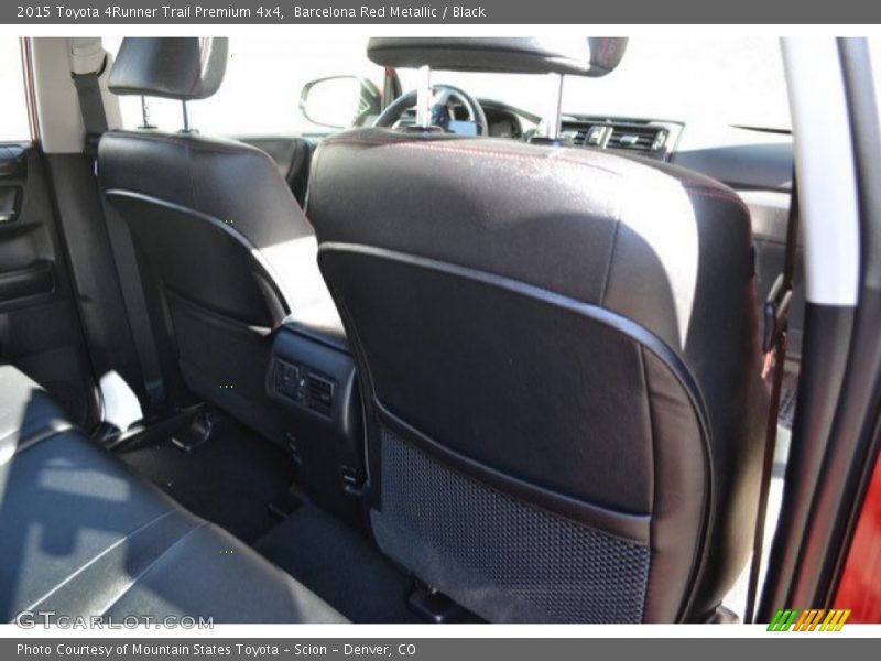 Barcelona Red Metallic / Black 2015 Toyota 4Runner Trail Premium 4x4