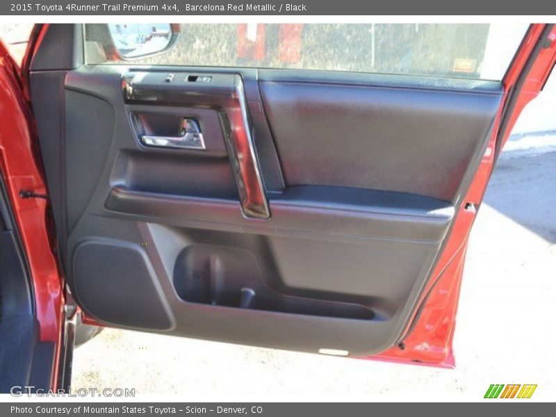 Barcelona Red Metallic / Black 2015 Toyota 4Runner Trail Premium 4x4