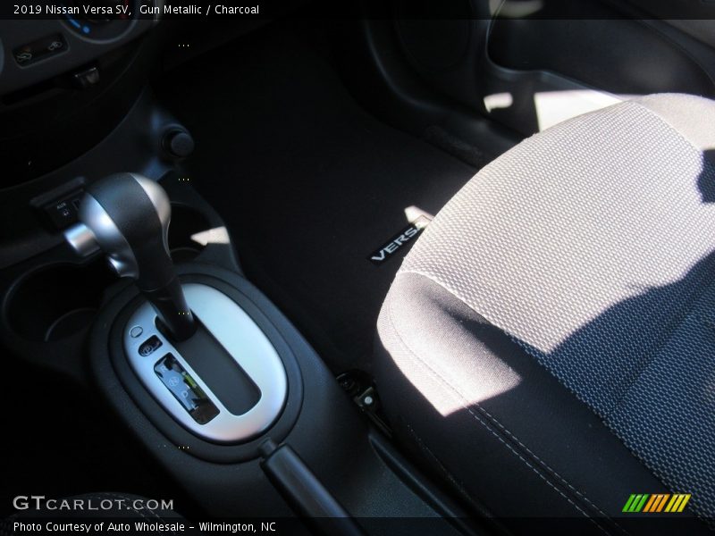 Gun Metallic / Charcoal 2019 Nissan Versa SV