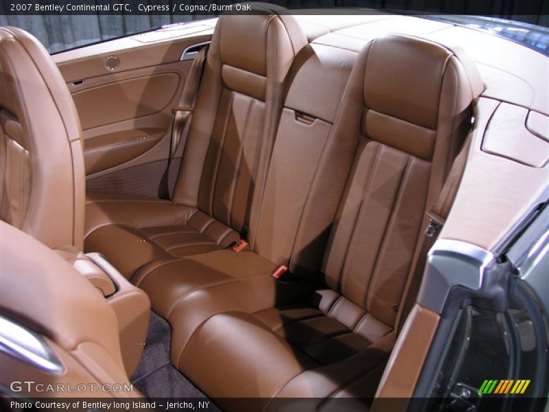 Cypress / Cognac/Burnt Oak 2007 Bentley Continental GTC