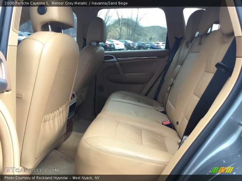 Meteor Grey Metallic / Havanna/Sand Beige 2008 Porsche Cayenne S