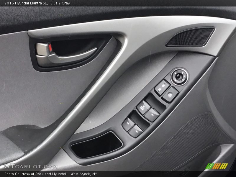 Blue / Gray 2016 Hyundai Elantra SE