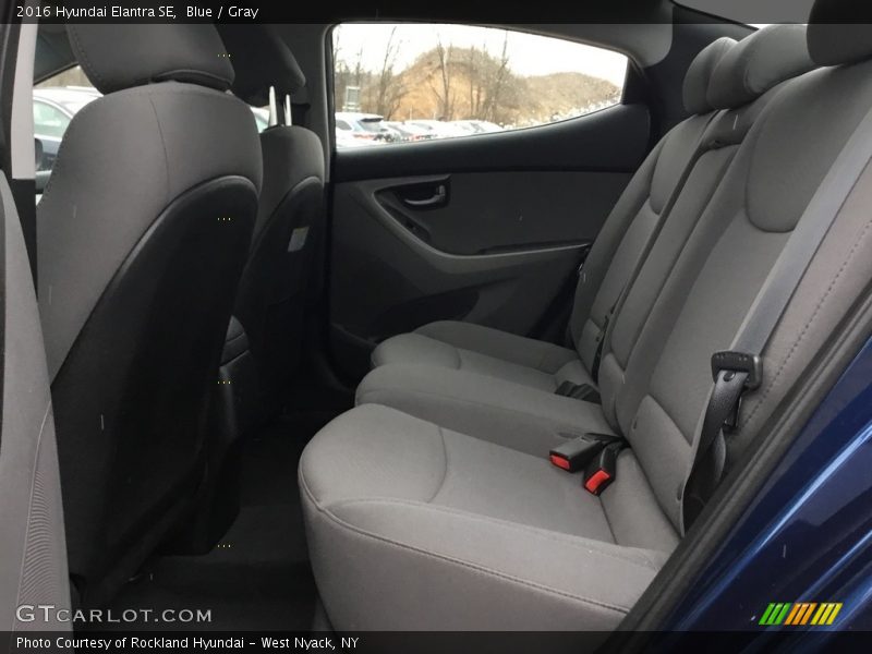 Blue / Gray 2016 Hyundai Elantra SE