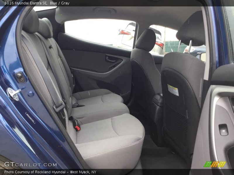 Blue / Gray 2016 Hyundai Elantra SE
