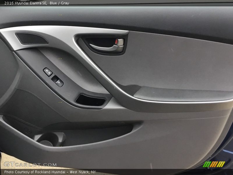 Blue / Gray 2016 Hyundai Elantra SE