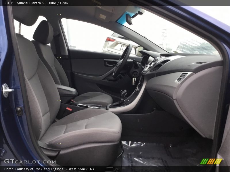 Blue / Gray 2016 Hyundai Elantra SE