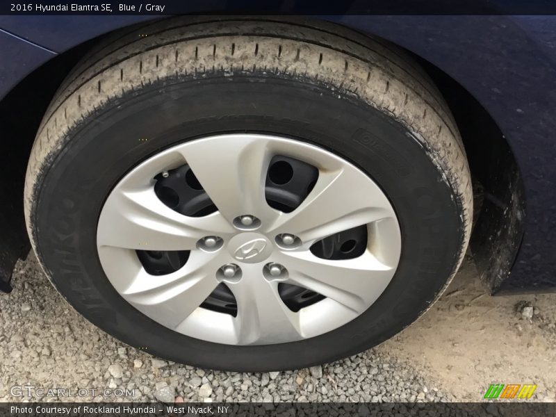 Blue / Gray 2016 Hyundai Elantra SE