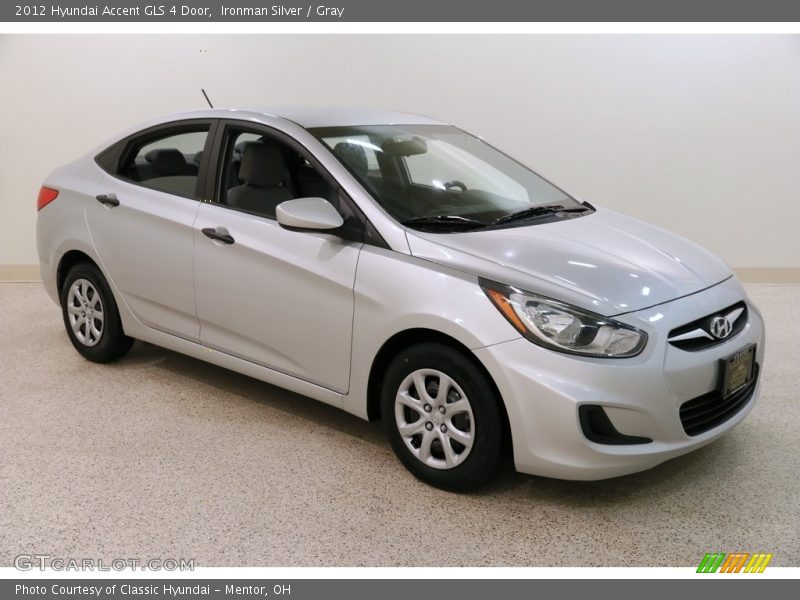 Ironman Silver / Gray 2012 Hyundai Accent GLS 4 Door