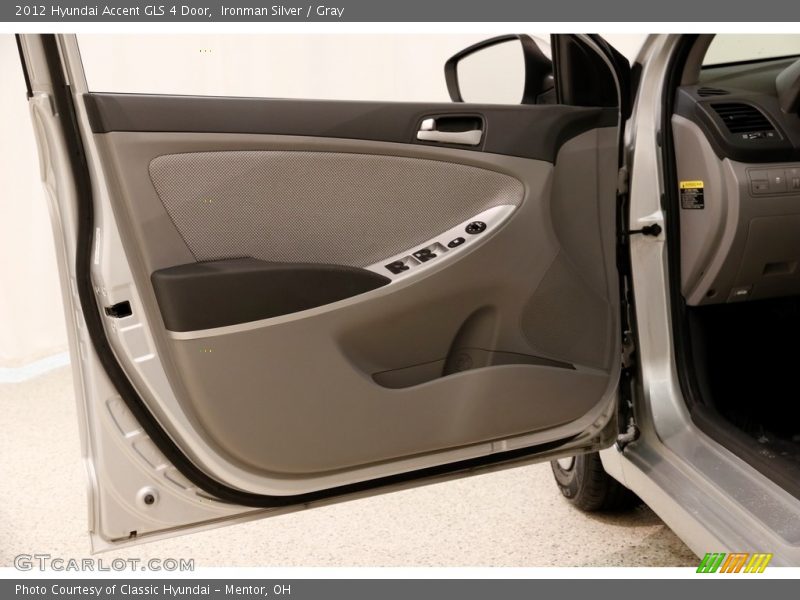 Ironman Silver / Gray 2012 Hyundai Accent GLS 4 Door