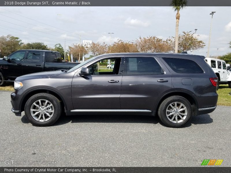 Granite Metallic / Black 2018 Dodge Durango SXT