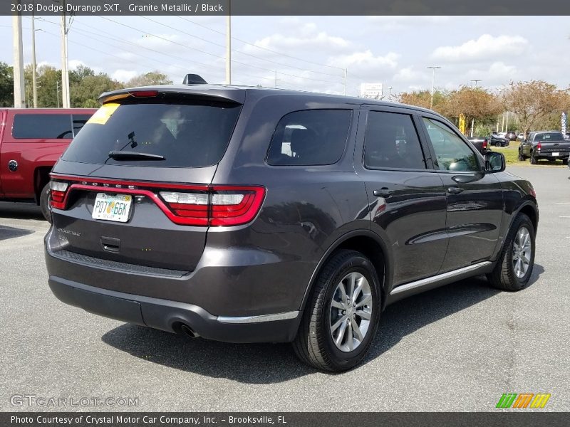 Granite Metallic / Black 2018 Dodge Durango SXT
