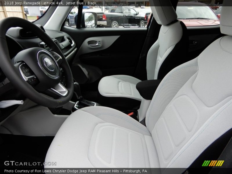 Jetset Blue / Black 2018 Jeep Renegade Latitude 4x4