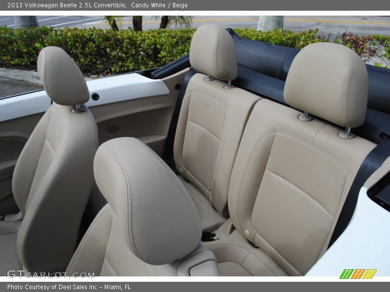 Candy White / Beige 2013 Volkswagen Beetle 2.5L Convertible