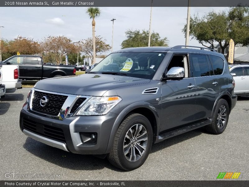 Gun Metallic / Charcoal 2018 Nissan Armada SL