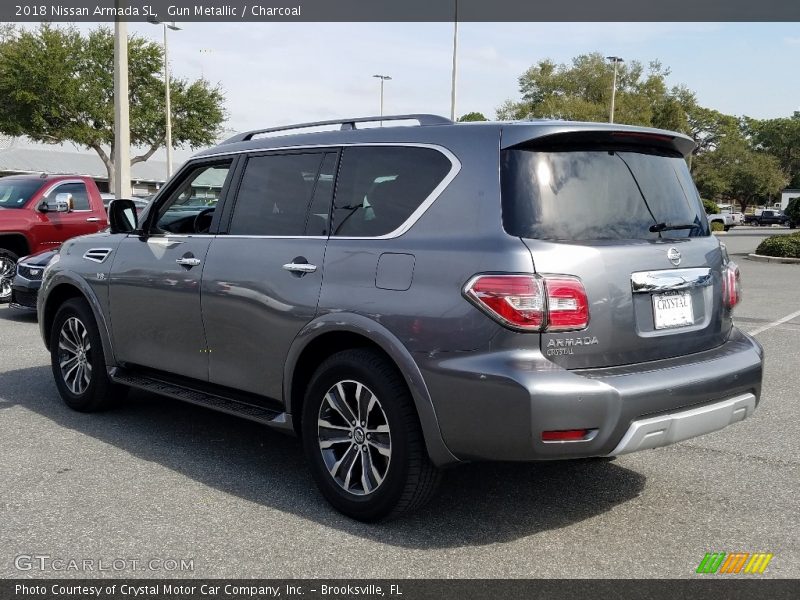 Gun Metallic / Charcoal 2018 Nissan Armada SL