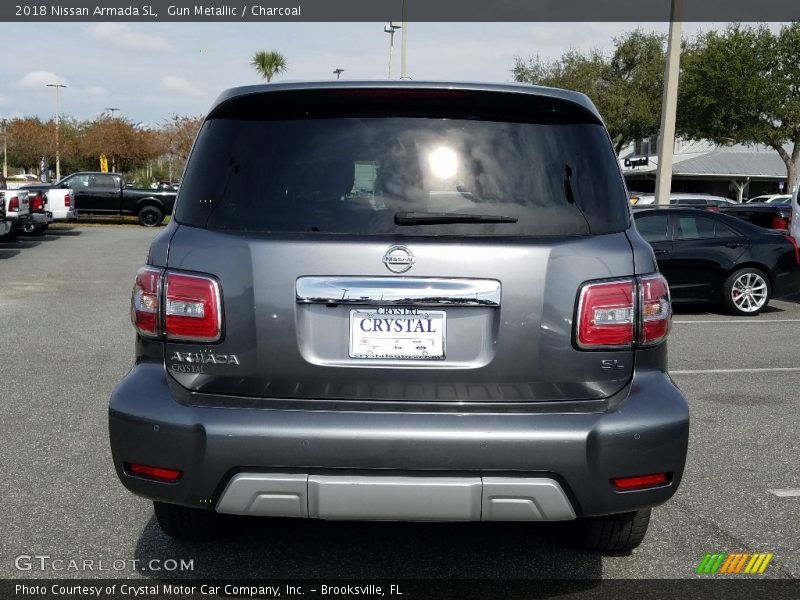 Gun Metallic / Charcoal 2018 Nissan Armada SL