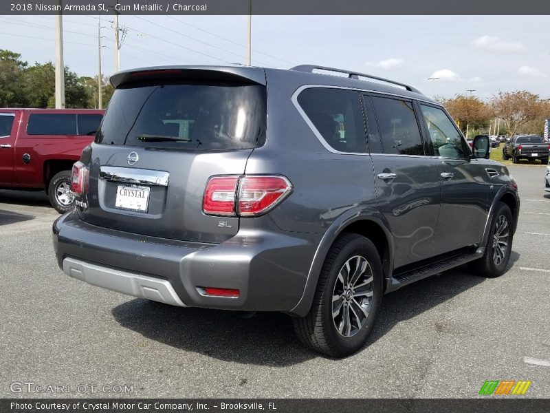 Gun Metallic / Charcoal 2018 Nissan Armada SL