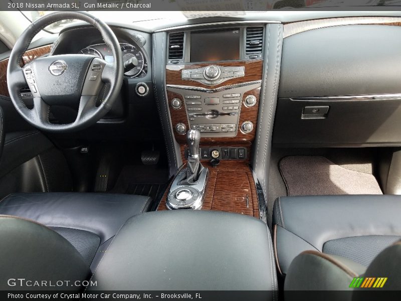 Gun Metallic / Charcoal 2018 Nissan Armada SL