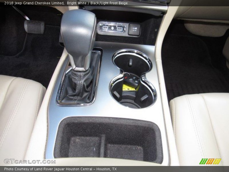 Bright White / Black/Light Frost Beige 2018 Jeep Grand Cherokee Limited