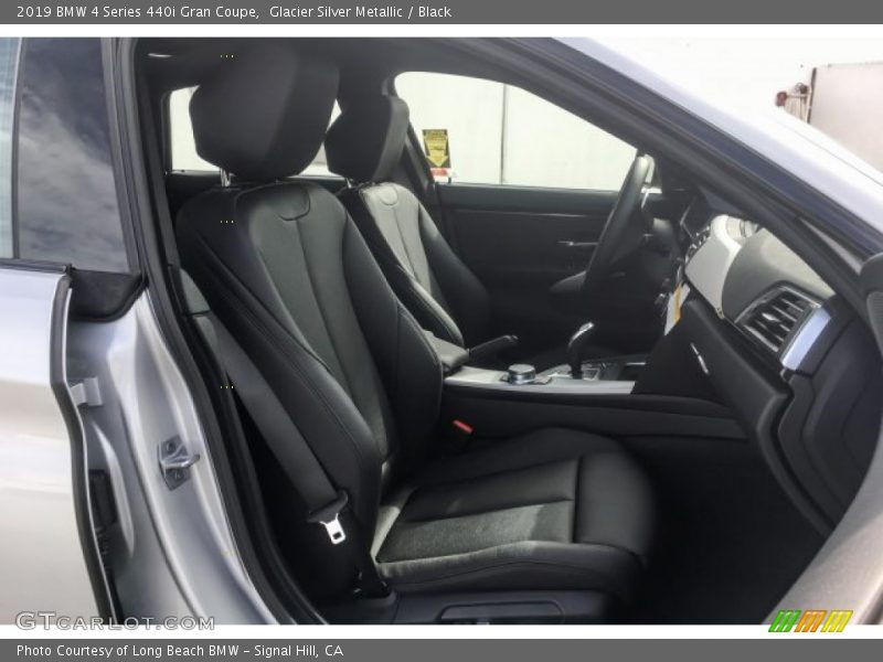 Glacier Silver Metallic / Black 2019 BMW 4 Series 440i Gran Coupe