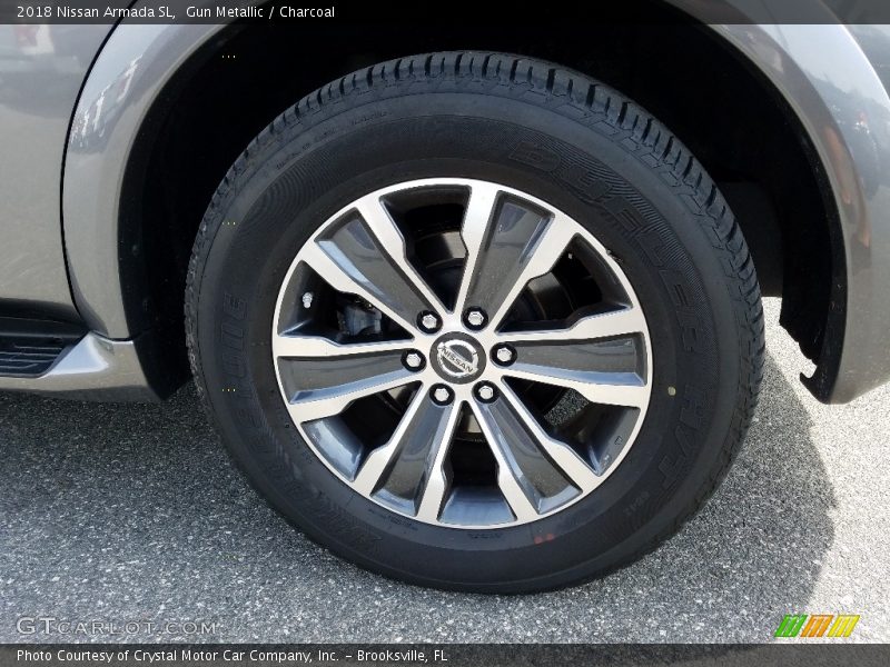 Gun Metallic / Charcoal 2018 Nissan Armada SL