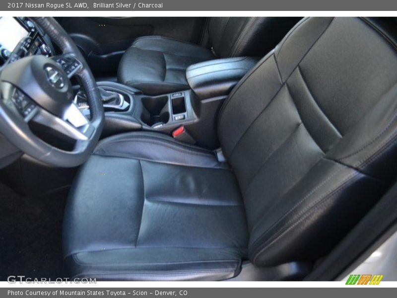 Brilliant Silver / Charcoal 2017 Nissan Rogue SL AWD