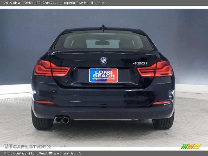 Imperial Blue Metallic / Black 2019 BMW 4 Series 430i Gran Coupe